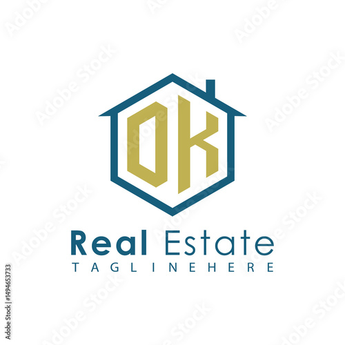 Modern Real Estate Logo – House, Apartment, Building, Architecture, Construction, Property Investment, Corporate Branding Design
