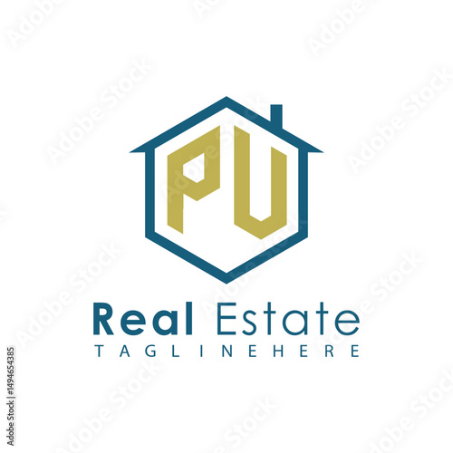 Modern Real Estate Logo – House, Apartment, Building, Architecture, Construction, Property Investment, Corporate Branding Design
