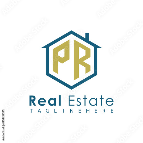 Modern Real Estate Logo – House, Apartment, Building, Architecture, Construction, Property Investment, Corporate Branding Design

