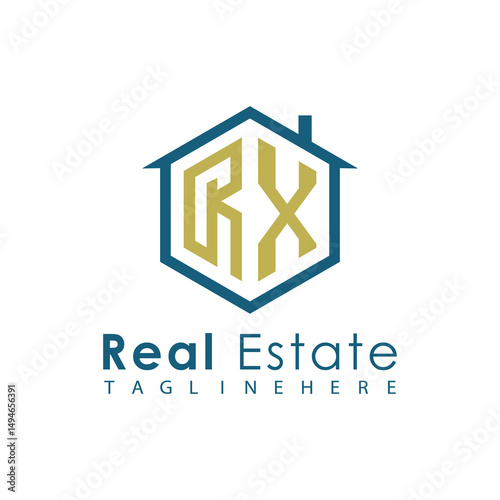 Modern Real Estate Logo – House, Apartment, Building, Architecture, Construction, Property Investment, Corporate Branding Design
