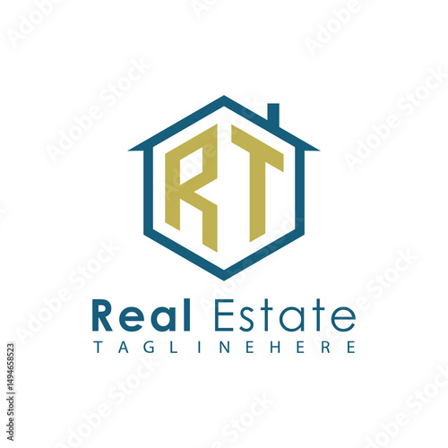 Modern Real Estate Logo – House, Apartment, Building, Architecture, Construction, Property Investment, Corporate Branding Design
