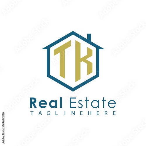 Modern Real Estate Logo – House, Apartment, Building, Architecture, Construction, Property Investment, Corporate Branding Design
