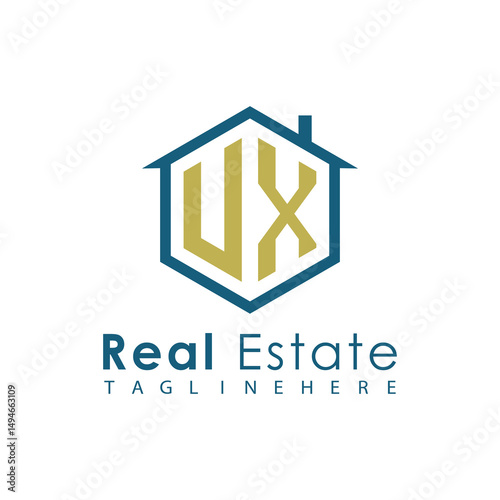Modern Real Estate Logo – House, Apartment, Building, Architecture, Construction, Property Investment, Corporate Branding Design

