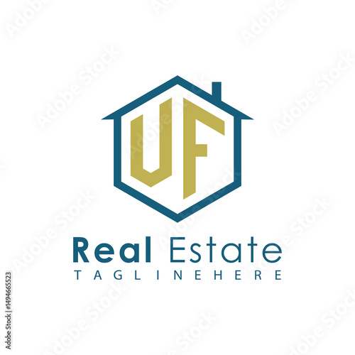 Modern Real Estate Logo – House, Apartment, Building, Architecture, Construction, Property Investment, Corporate Branding Design

