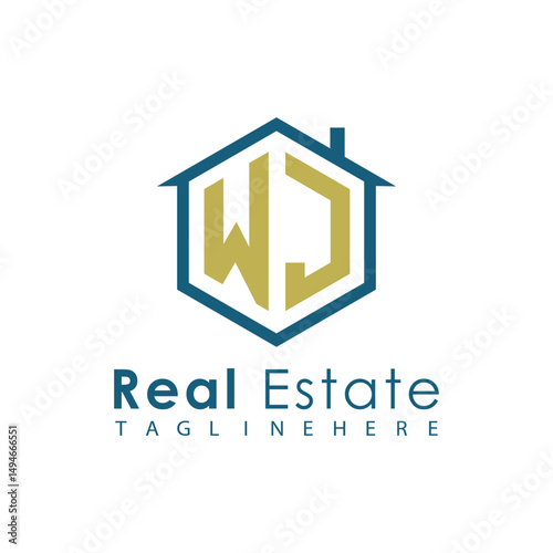 Modern Real Estate Logo – House, Apartment, Building, Architecture, Construction, Property Investment, Corporate Branding Design
