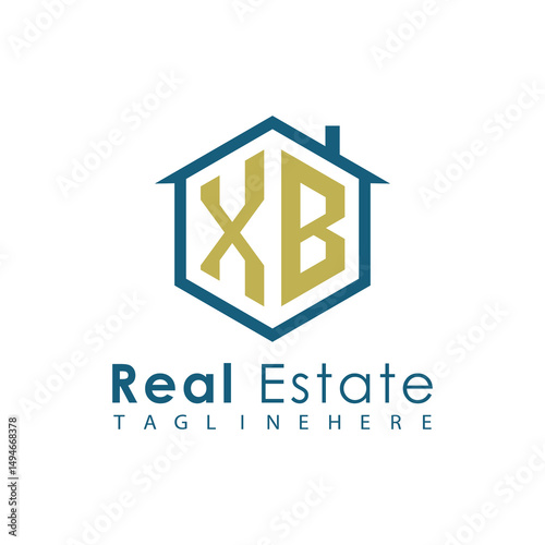 Modern Real Estate Logo – House, Apartment, Building, Architecture, Construction, Property Investment, Corporate Branding Design
