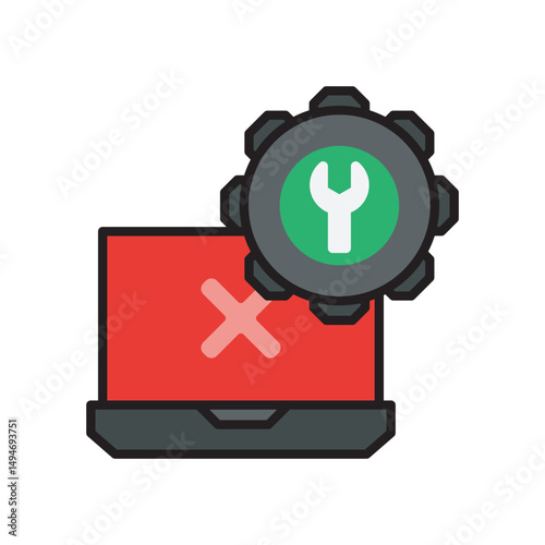 PC Repair Sticker