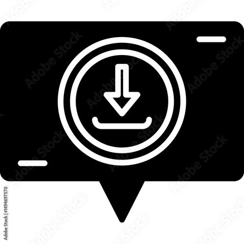 Downloading Icon
