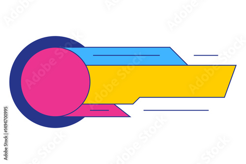 Recommended badge banner. Banner recommended with thumbs up. Advertising badges with like