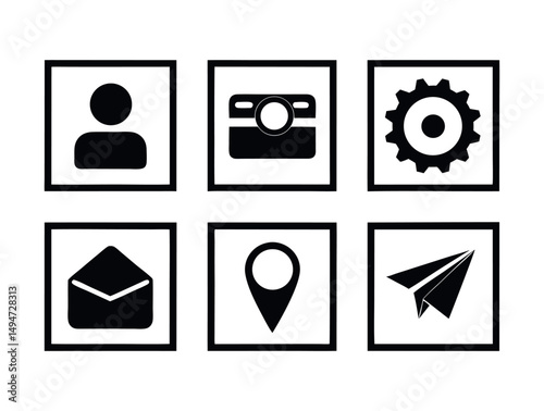 SEO - search engine optimization thin line icons set. seo icon collection. Search optimization symbol. Editable stroke icons. Vector illustration