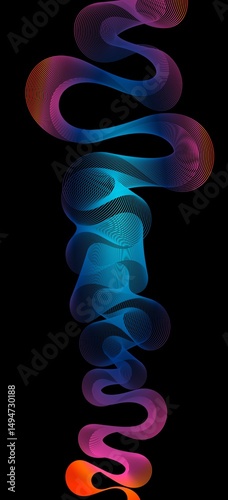 abstract background with colorful lights