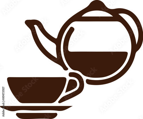 A Collection of Coffee Cup Silhouettes