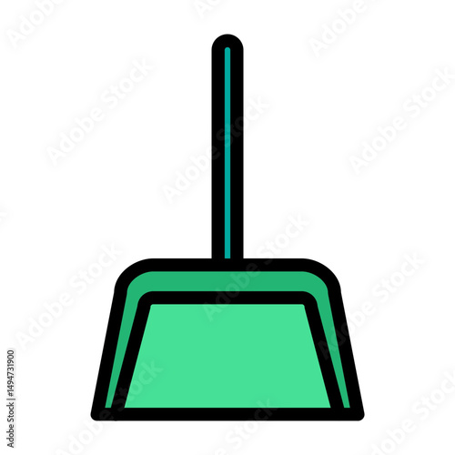 Scoop Vector Filled Icon Design