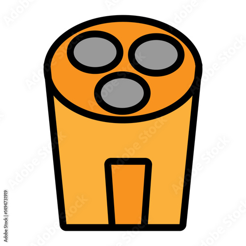 Electric Shaver Vector Filled Icon Design