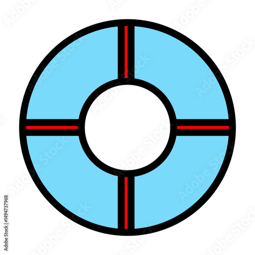 Help Vector Filled Icon Design