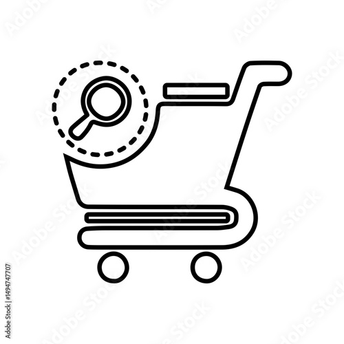 cart search icon