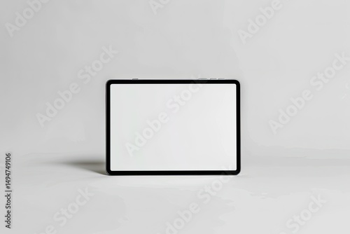 Premium Quality Image of Tablet Right Side in White Background