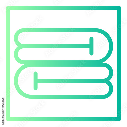 blankets gradient icon
