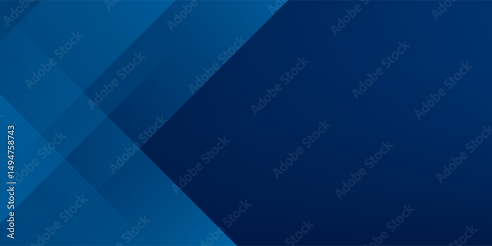 Obraz premium modern blue abstract background with elegant bright diagonal lines