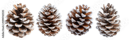 Frosted Pine Cones Collection