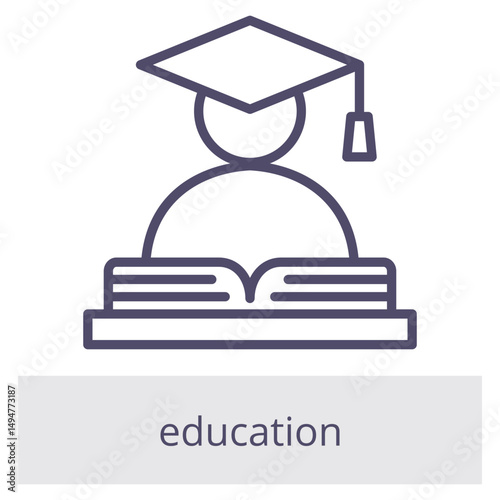 Education Element For Design Graphic