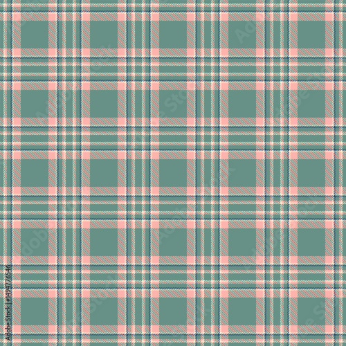 Paint plaid fabric tartan, sketch check vector seamless. Comfortable texture pattern textile background in pastel and red colors.