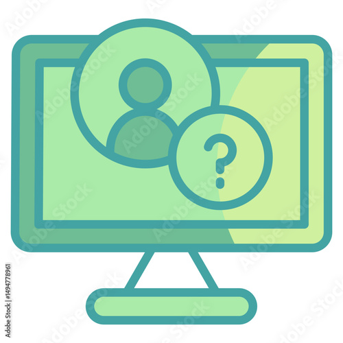 Online Anonymity Icon Element For Design