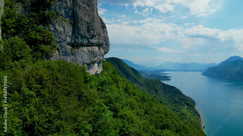 Lac du Bourget Savoie vidéo drone