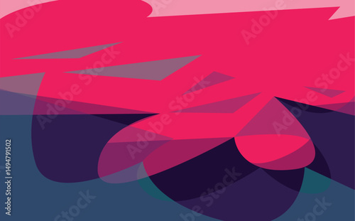 Modern Abstract Geometric Background Template