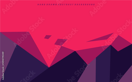Modern Abstract Geometric Background Template