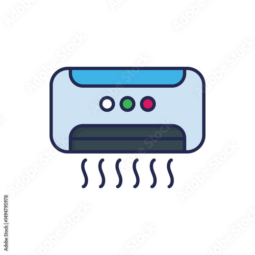 Air Conditioner Vector icon