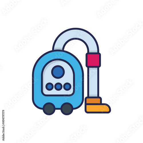 Vaccum Cleaner Vector icon