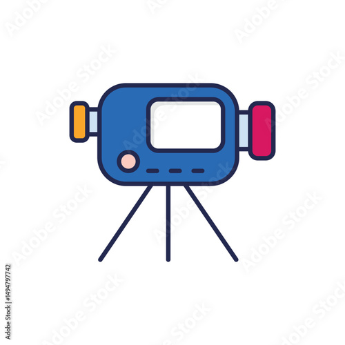 Video Camera Vector icon