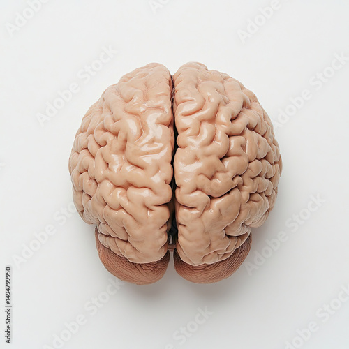 Human brain model anatomy study medical science