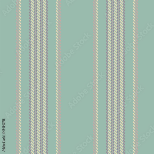 Elegant pastel green and gray striped pattern. Perfect for textile design, wallpaper, or website backgrounds.  Subtle texture creates a sophisticated and calming feel.