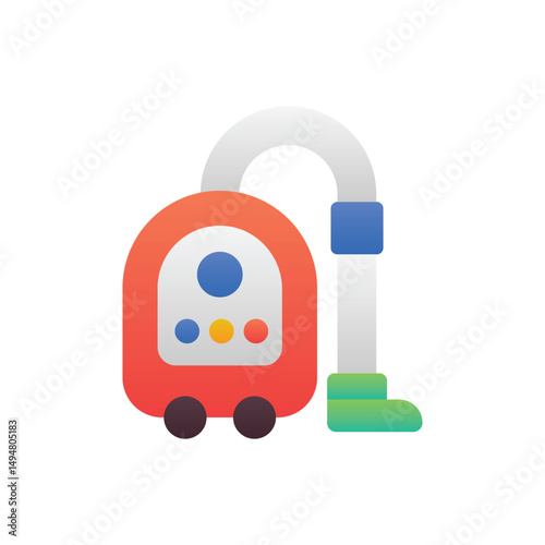Vaccum Cleaner Vector icon