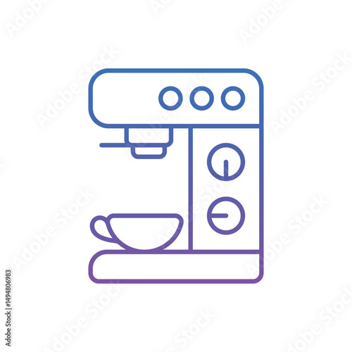 Coffee Maker Vector icon