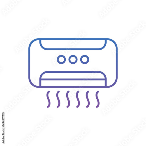 Air Conditioner Vector icon