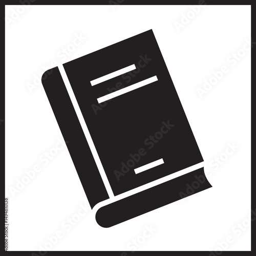 Closed Book icon design