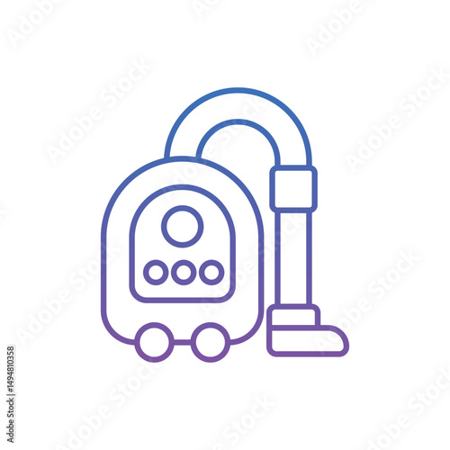 Vaccum Cleaner Vector icon