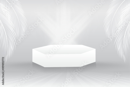 3d Podium background