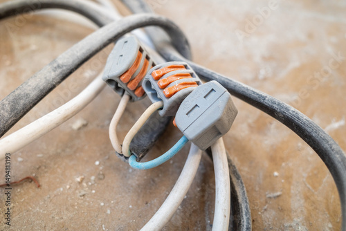 Electrical connectors and wires, Wiring, Cables and wire connectors