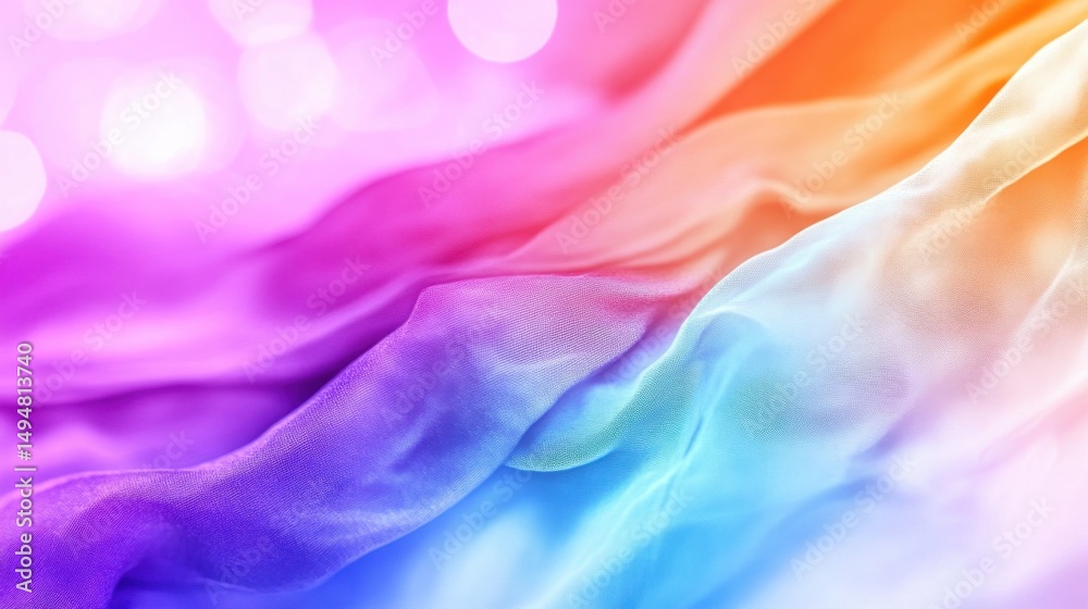 Obraz premium Multicolor gradient background with subtle static noise for a modern, artistic feel