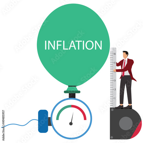 Measuring Inflation with Expanding Balloons