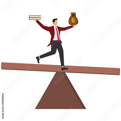 Balancing Business Roles on a Corporate Seesaw