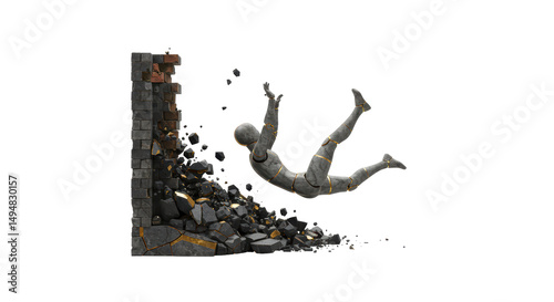 Isolated Breaking Wall