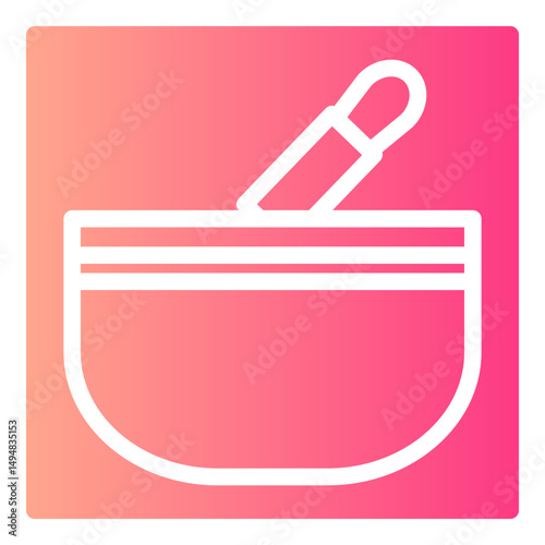 tibetan bowl gradient icon