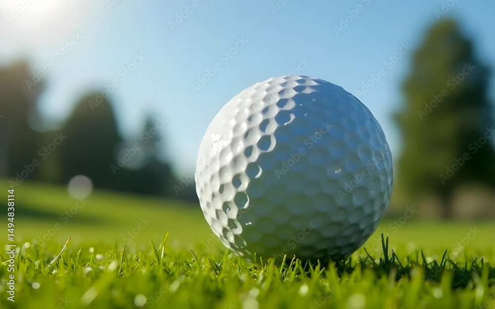 Obraz premium golf ball on tee