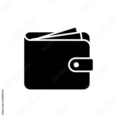 Wallet with Open Cash Flap for Payment Access