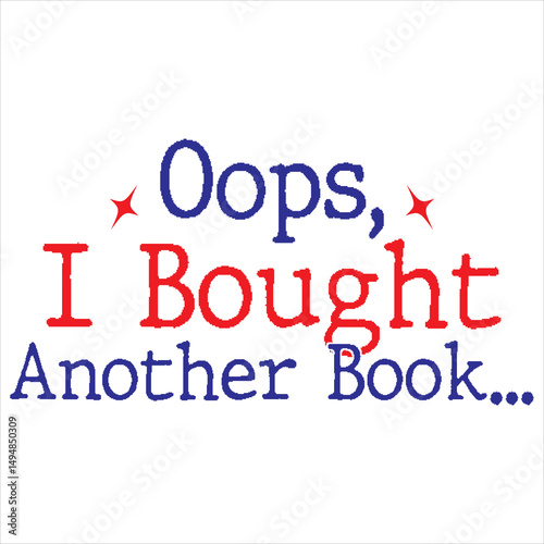 Oops, i bought another book